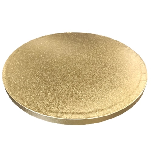 Podkład pod tort 25 cm gruby złoty podkładka pod tort trwały sztywny